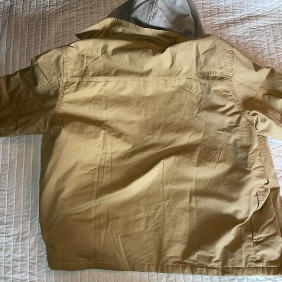 Quiksilver Hooded Canvas Jacket w Quilted liner - Picture 4 of 4